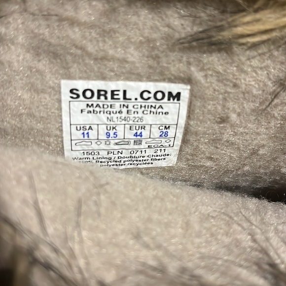 SOREL Joan of Arctic Waterproof Boots Size 11 WOMENS - Picture 2 of 3